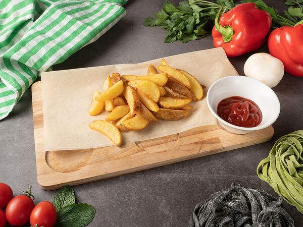 Caffe47 - Картофель по-деревенски c кетчупом