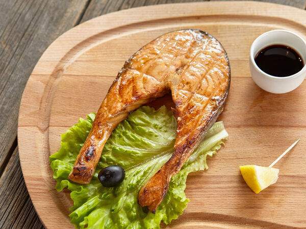 Мангальная - Стейк из семги