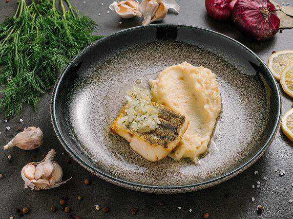 Белуга - Судак жареный