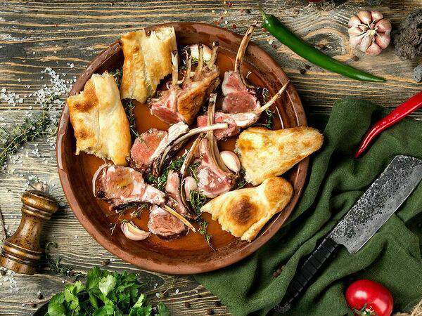 Двор Помидор - Мясо на кеци