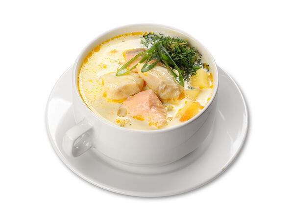 Чебуречная Брынза - Уха со сливками