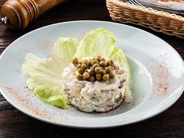 Дом папочки - Салат из птицы с ананасами