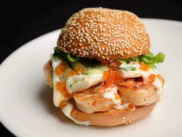 Урал Тау на Гоголя - Бургер с креветками