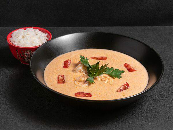 Суролл - Том Ям с креветкой