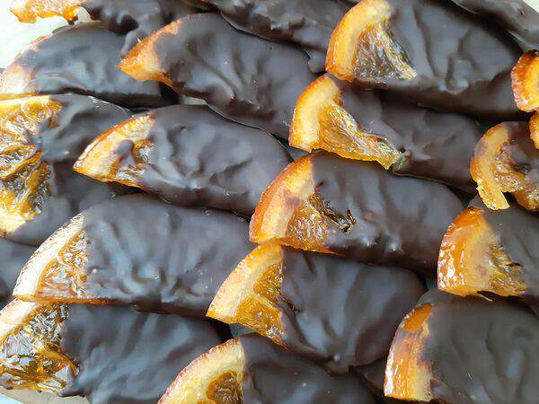 Вафли и шоколад - Апельсин в бельгийском шоколаде