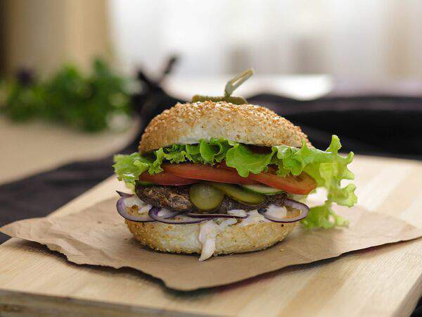 Vintage smile - Гамбургер