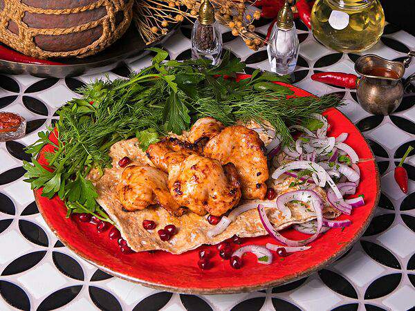 Загляни генацвале - Шашлык из куриных бедер