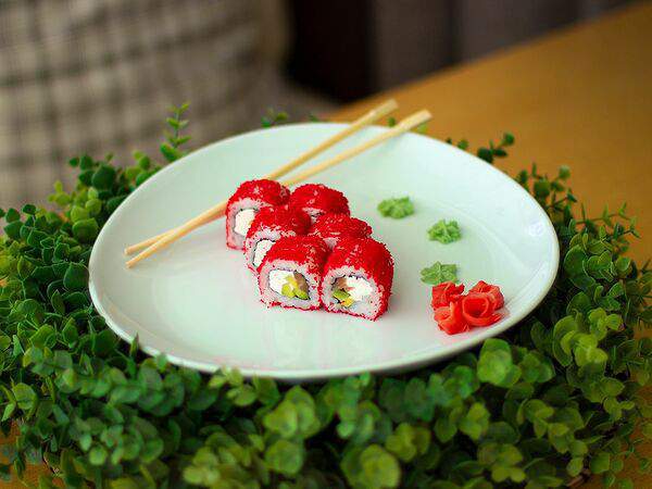 Вок кафе - Роллы Калифорния с лососем