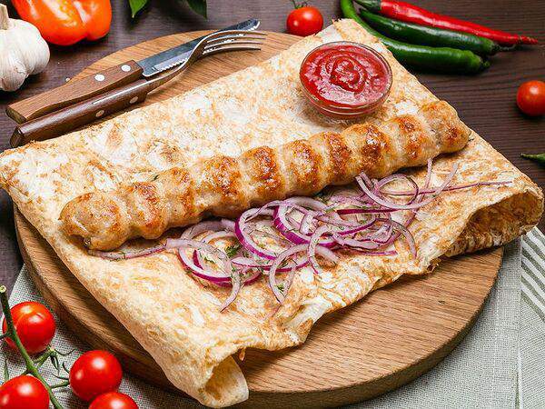 Мангал сити - Люля-кебаб из курицы на углях