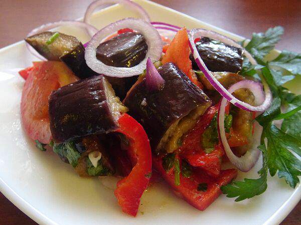 Мельница - Салат баклажаны по-грузински