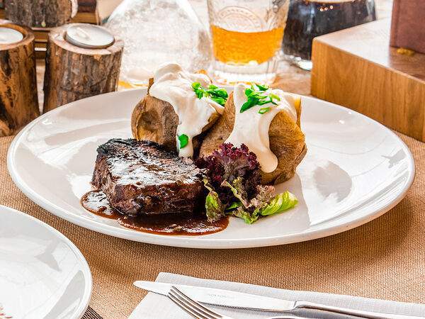 Библиотека №1 - Говяжий стейк под перечным соусом