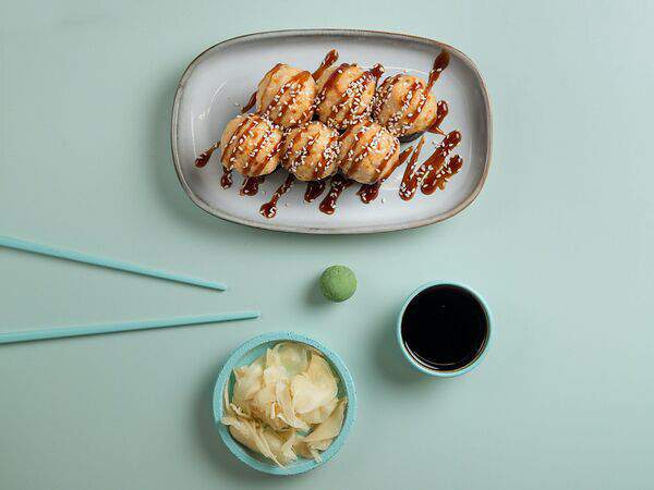 Rollwell - Запеченный ролл с гребешком