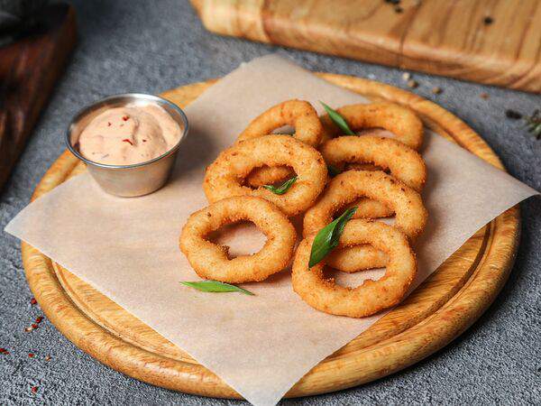 Большие Тарелки - Луковые кольца