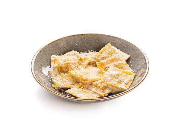 Кафе Королевский пекарь - Равиоли с тыквой в сливочном соусе