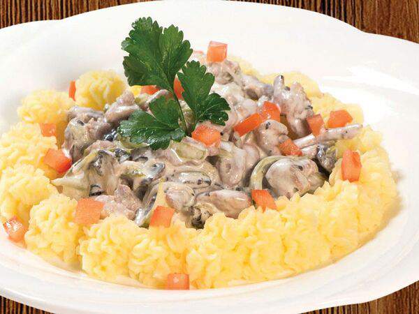 Империя - Бефстроганов по-русски с говяжьей вырезкой