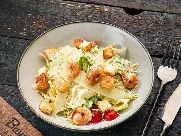 Старый Тифлис - Салат Цезарь с креветками