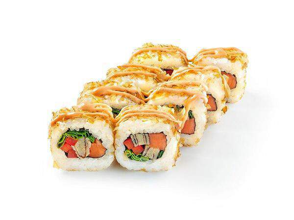 Gimme rolls - Ролл спайси с лососем