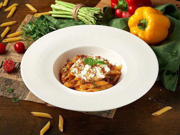 Рыбная мануфактура №1 - Пене по-Лигурийски со страчателлой и боттаргой