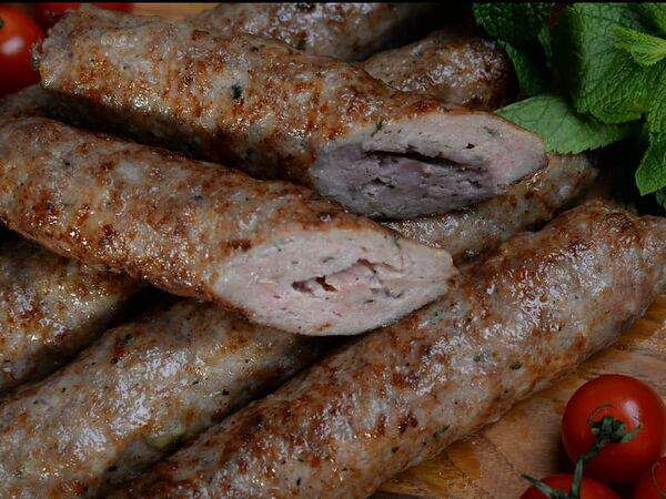 Don mangal - Люля-кебаб из свинины с мятой