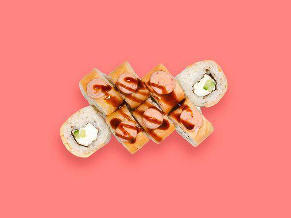 Момо суши - Запечённая Филадельфия