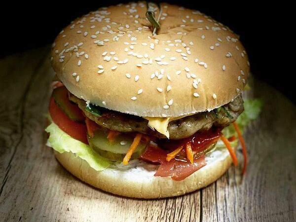 Донер кебаб - Донер-Бургер с курицей