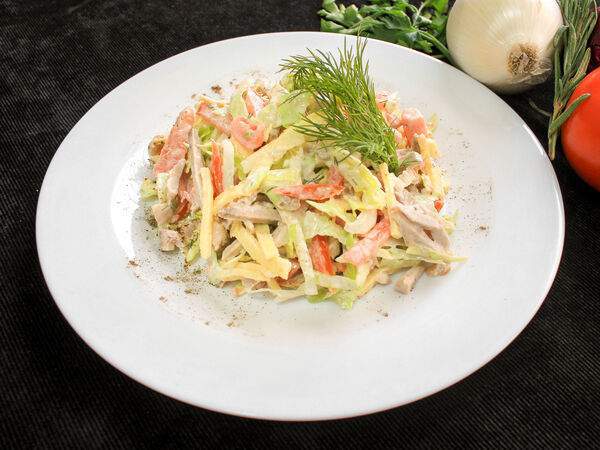 Кафе-пиццерия Yess - Салат Мясной