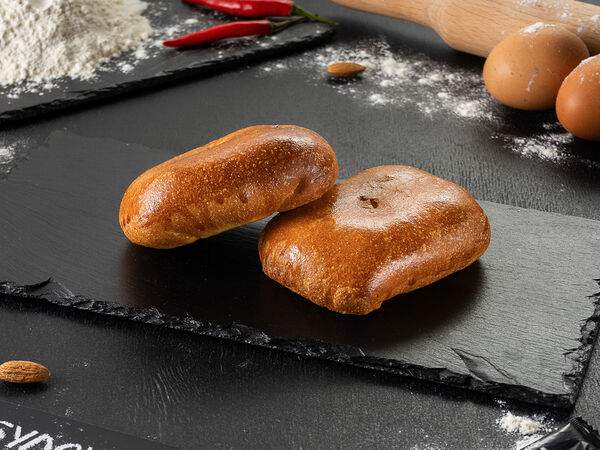 Булочка - Пирожок с яблоком