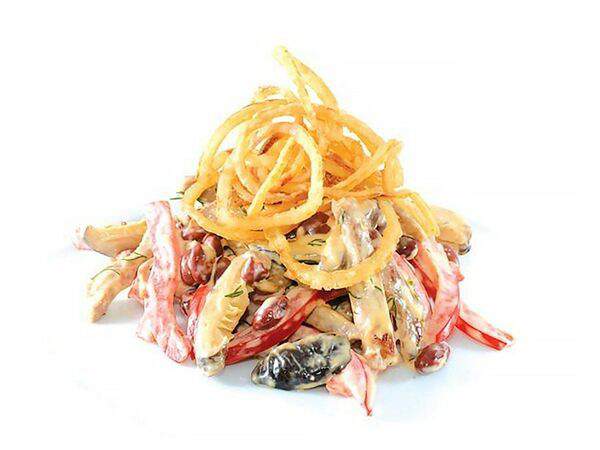 Premium - Салат теплый со свининой