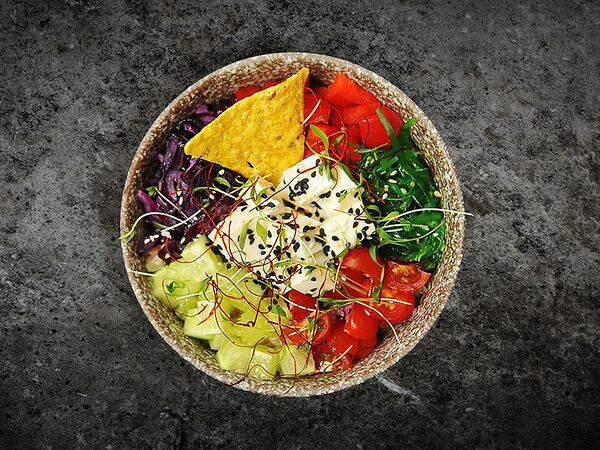 Papaya - Поке с тофу