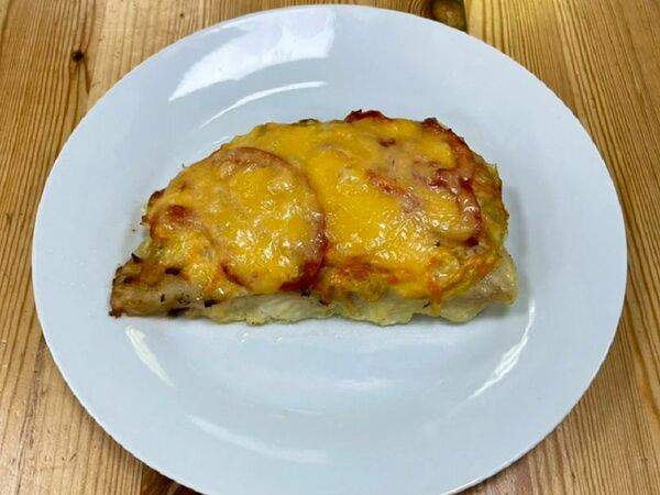 Тарелка - Пангасиус с овощами