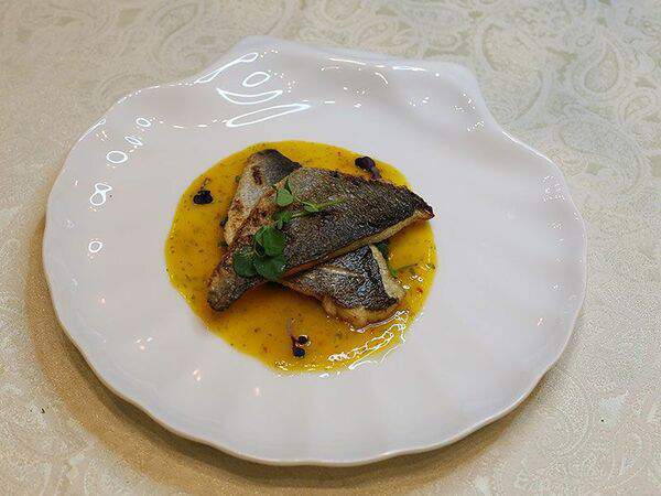 Ирис - Дорада на манговом соусе