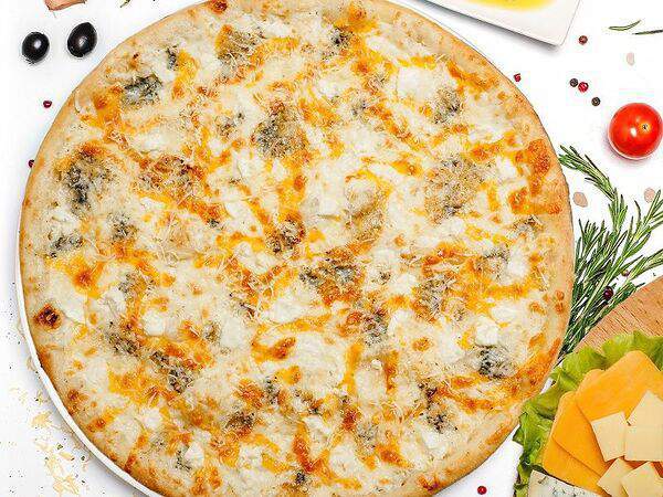 Би Би Суши Пицца - 5 сыров на тонком тесте