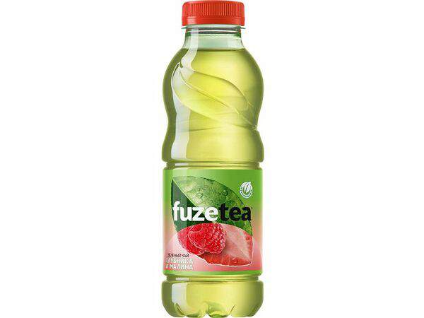 Sushic - Зеленый чай FuzeTea Клубника-малина