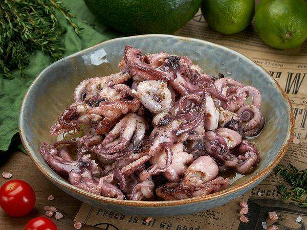 Рыбная мануфактура №1 - Осьминожки мини в масле с зеленью