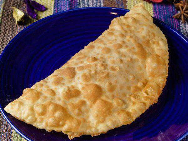 Чайхана Баклажан - Чебурек с телятиной