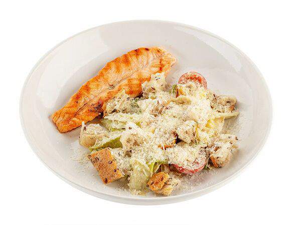 Coffee Black - Цезарь с лососем