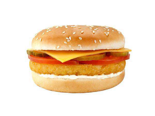 Chicken Pizza & Sushi - Бургер Вегетарианский