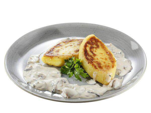 Брикас литовская кухня - Картофельные блины Жемайчю