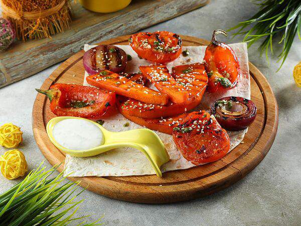 Арт-кафе Африка - Овощи на гриле