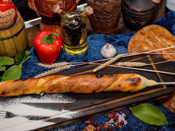 На дровах - Хачапури на мангале