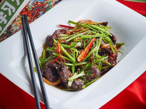 Китайская грамота - Говядина жареная с кумином