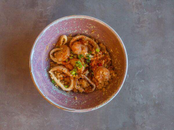 Fix Еда - Теппаньяки рис с морепродуктами