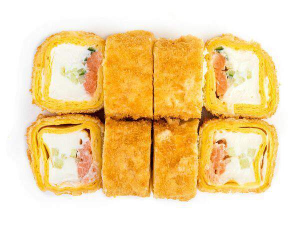 Фишка суши - Тортилья темпура с лососем