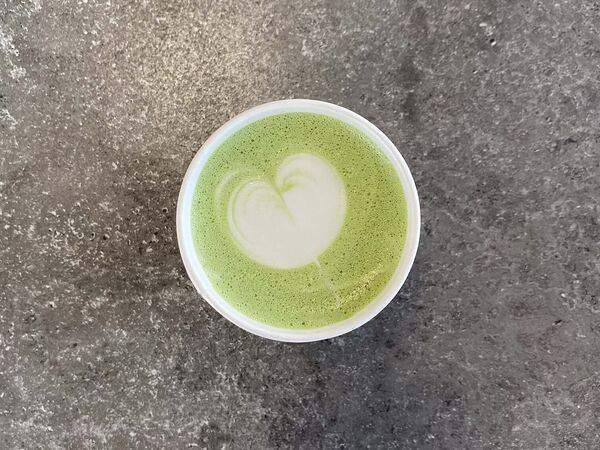 Мишка кофе - Матча