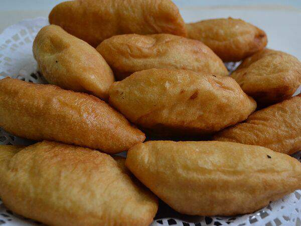 Дружок пирожок - Жареный пирог с повидлом