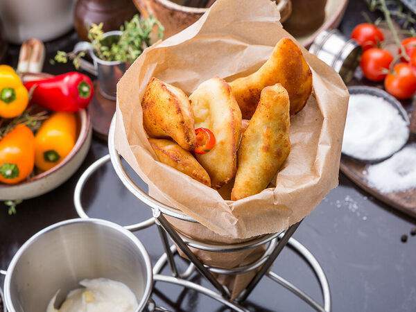 Вепрево колено - Пирожки с креветкой