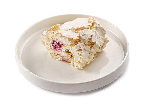 Лаваш36 - Фисташковый (меренговый) рулет с малиной