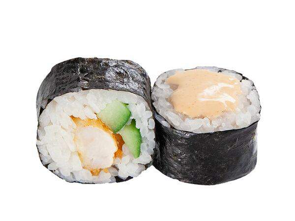 Сытый ниндзя - Ролл спайси с креветкой