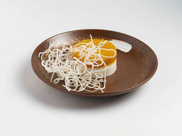 My Way, лапшичная - Кокосовая панна-котта с манго