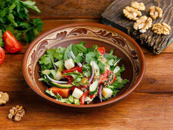 Мама, я дома - С овощами и копчёным грузинским сыром